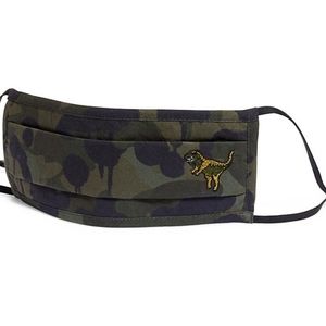 Coach Camo Print Face Mask